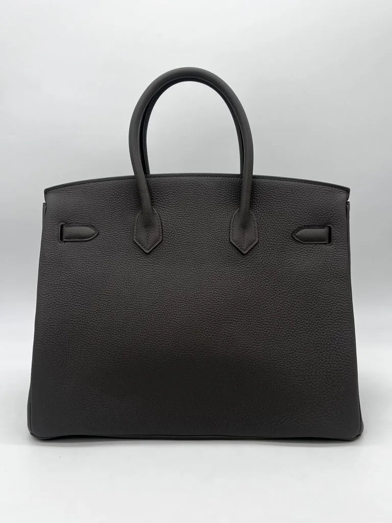 Hermès Birkin 35 Etain Togo Leather Gold Hardware – 2021 Designer Handbag