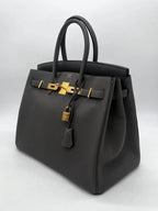 Hermès Birkin 35 Etain Togo Leather Gold Hardware – 2021 Designer Handbag