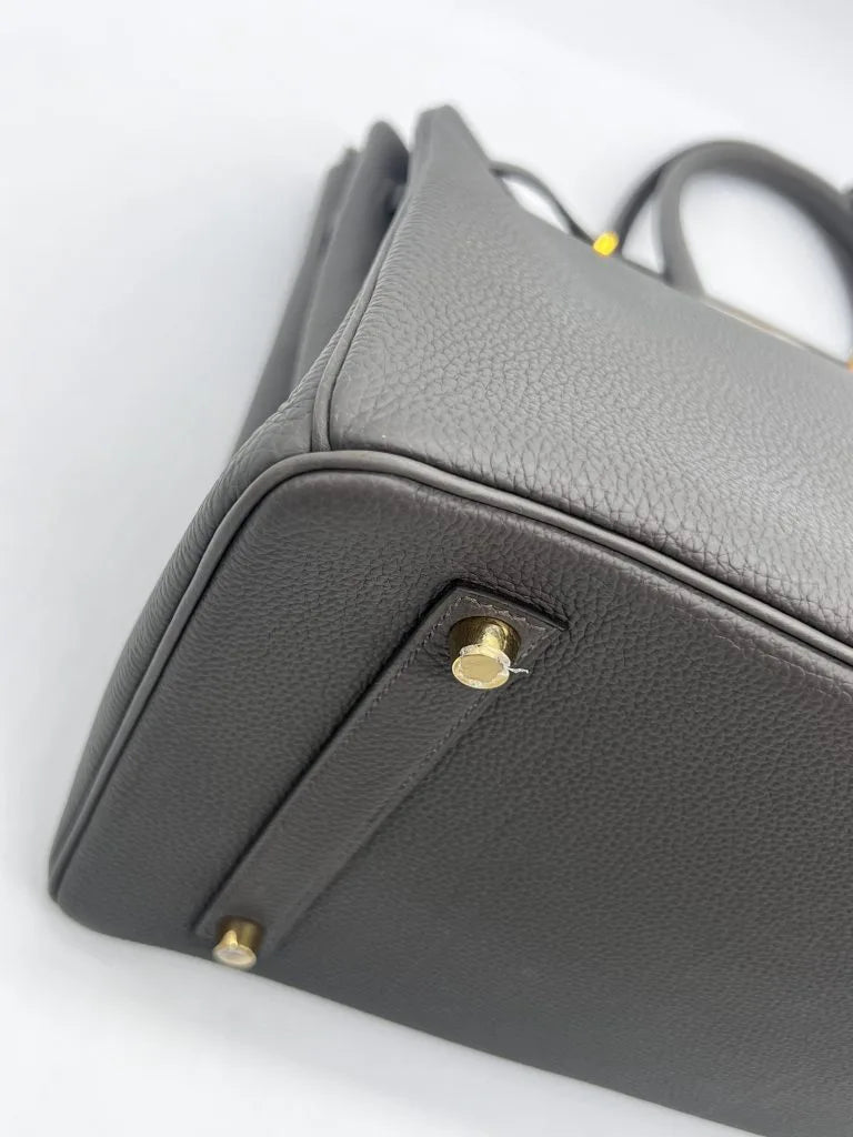 Hermès Birkin 35 Etain Togo Leather Gold Hardware – 2021 Designer Handbag