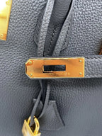 Hermès Birkin 35 Etain Togo Leather Gold Hardware – 2021 Designer Handbag