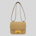 Hermès Constance 18 Poussière Epsom Gold Hardware