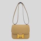 Hermès Constance 18 Poussière Epsom Gold Hardware