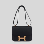 Hermès Constance 24 Black Epsom Rose Gold Hardware