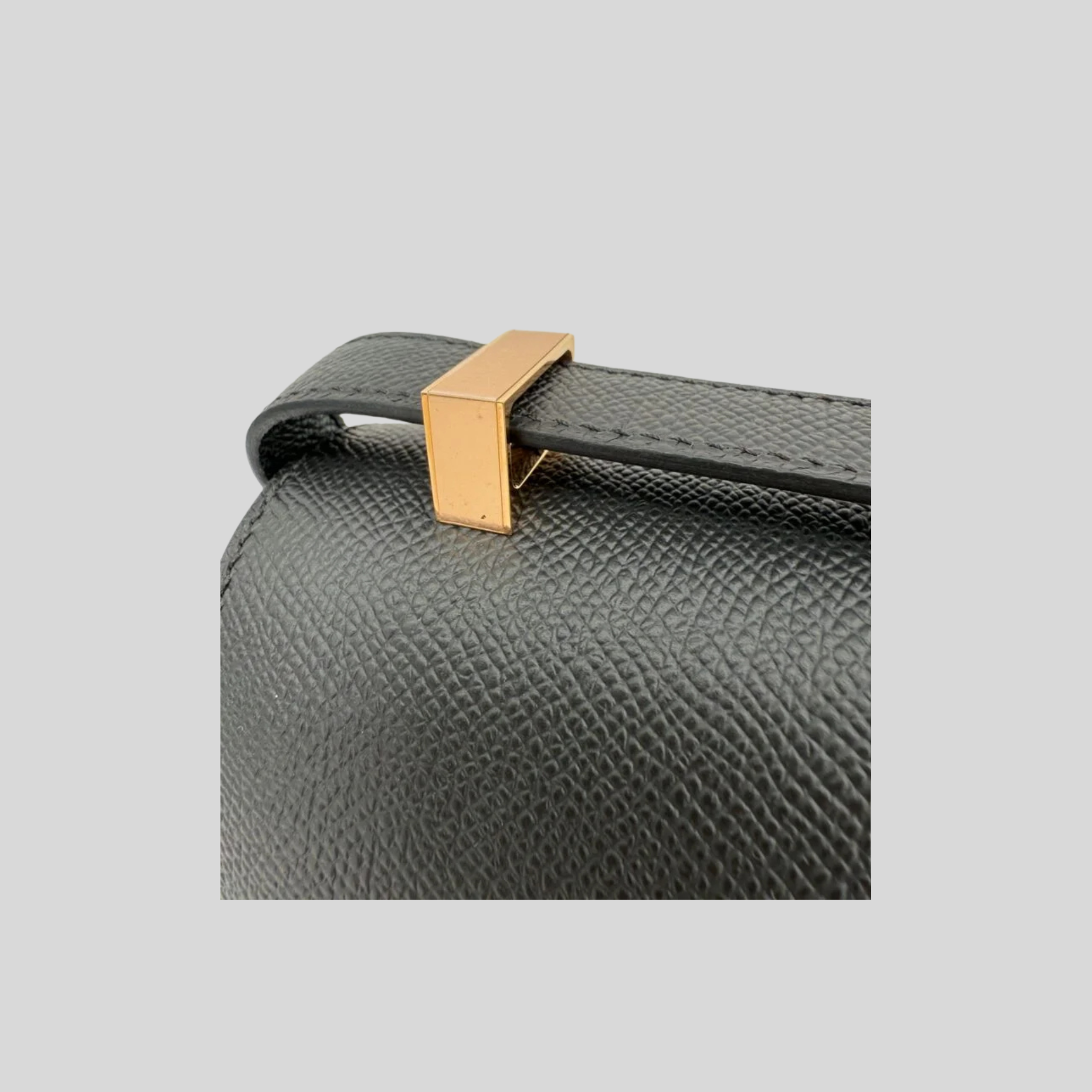 Hermès Constance 24 Black Epsom Rose Gold Hardware