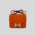Hermès Constance 24 Feu Swift Palladium Hardware