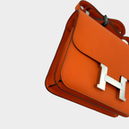 Hermès Constance 24 Feu Swift Palladium Hardware