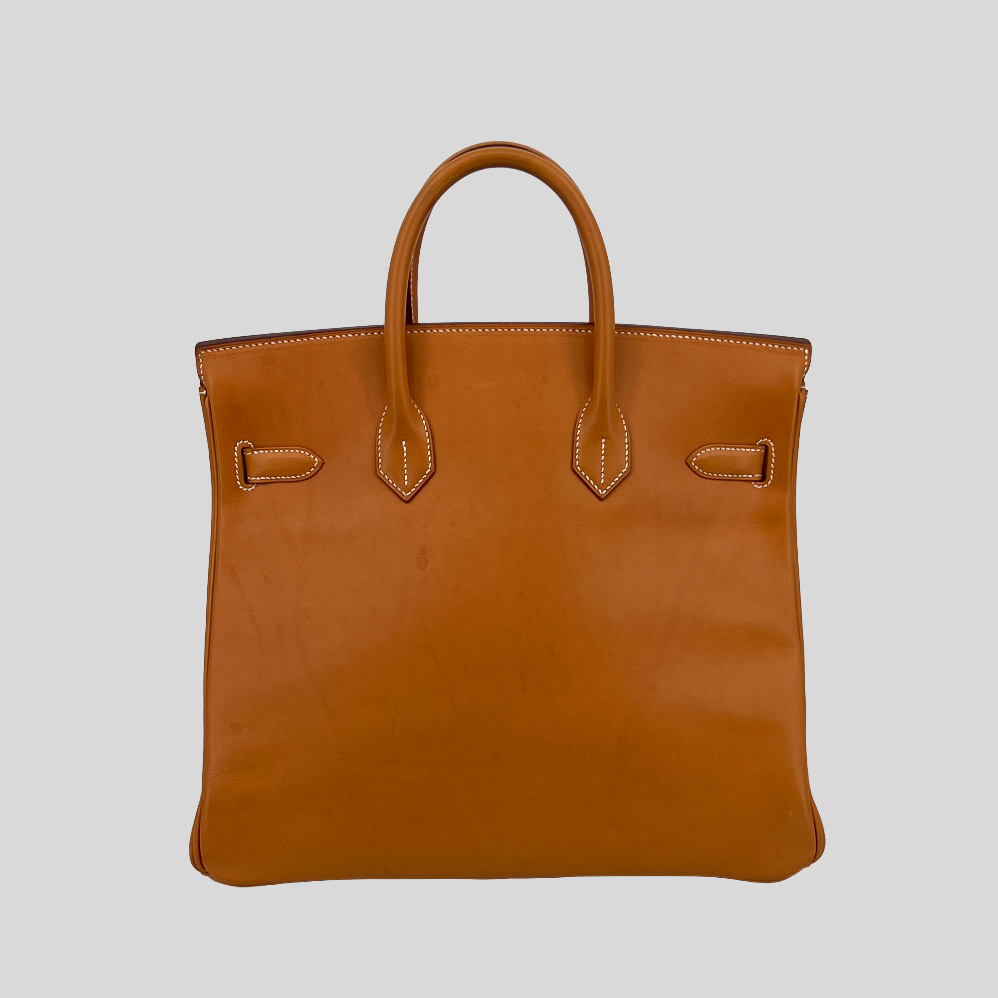 Hermès HAC 32 Natural Vache Naturel Gold Hardware