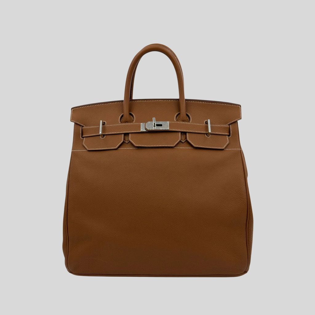 HAC 40 Gold Togo Leather Palladium Hardware