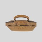 Hermès HAC 32 Gold Ostrich Gold Hardware