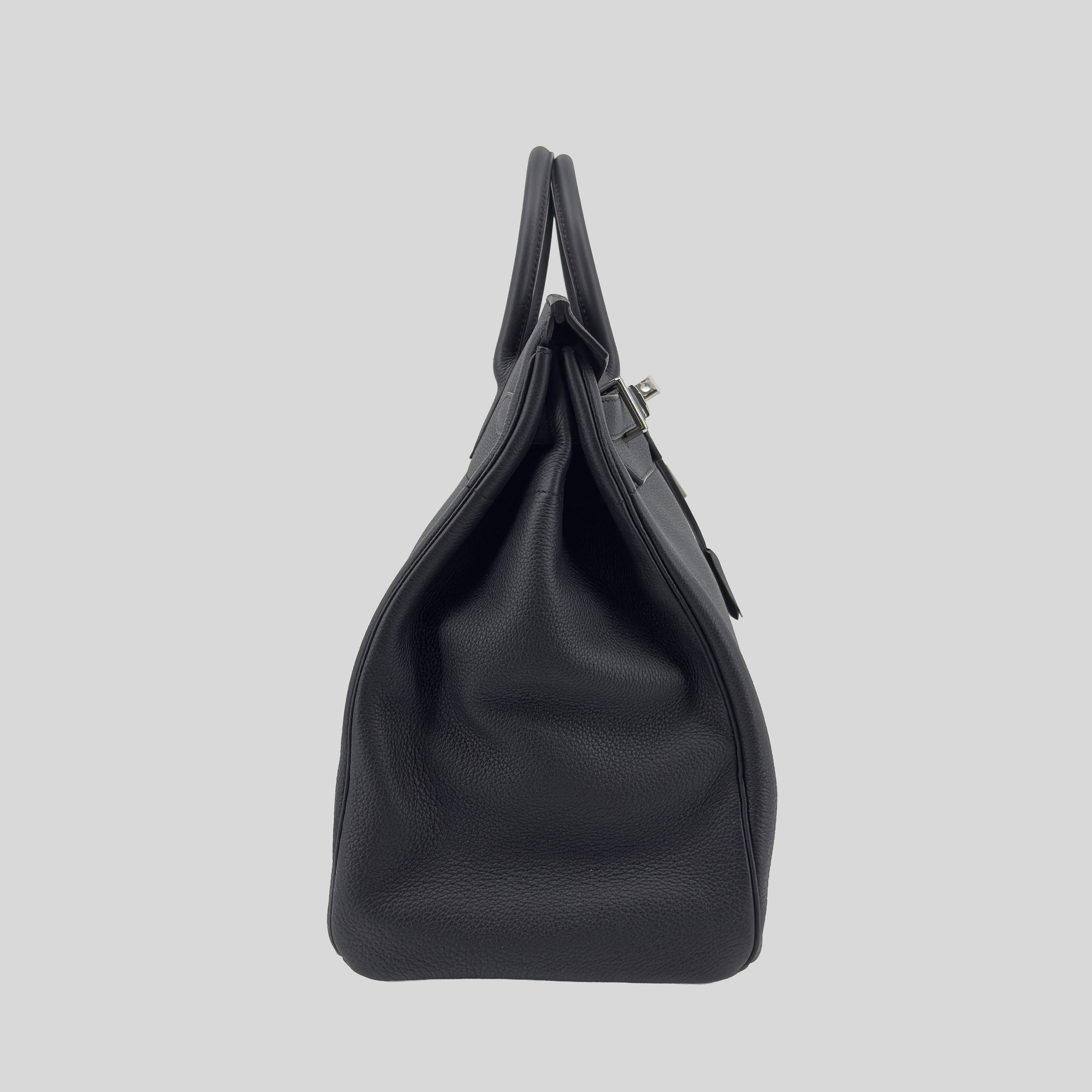 Hermès HAC 40 Black Togo Palladium Hardware