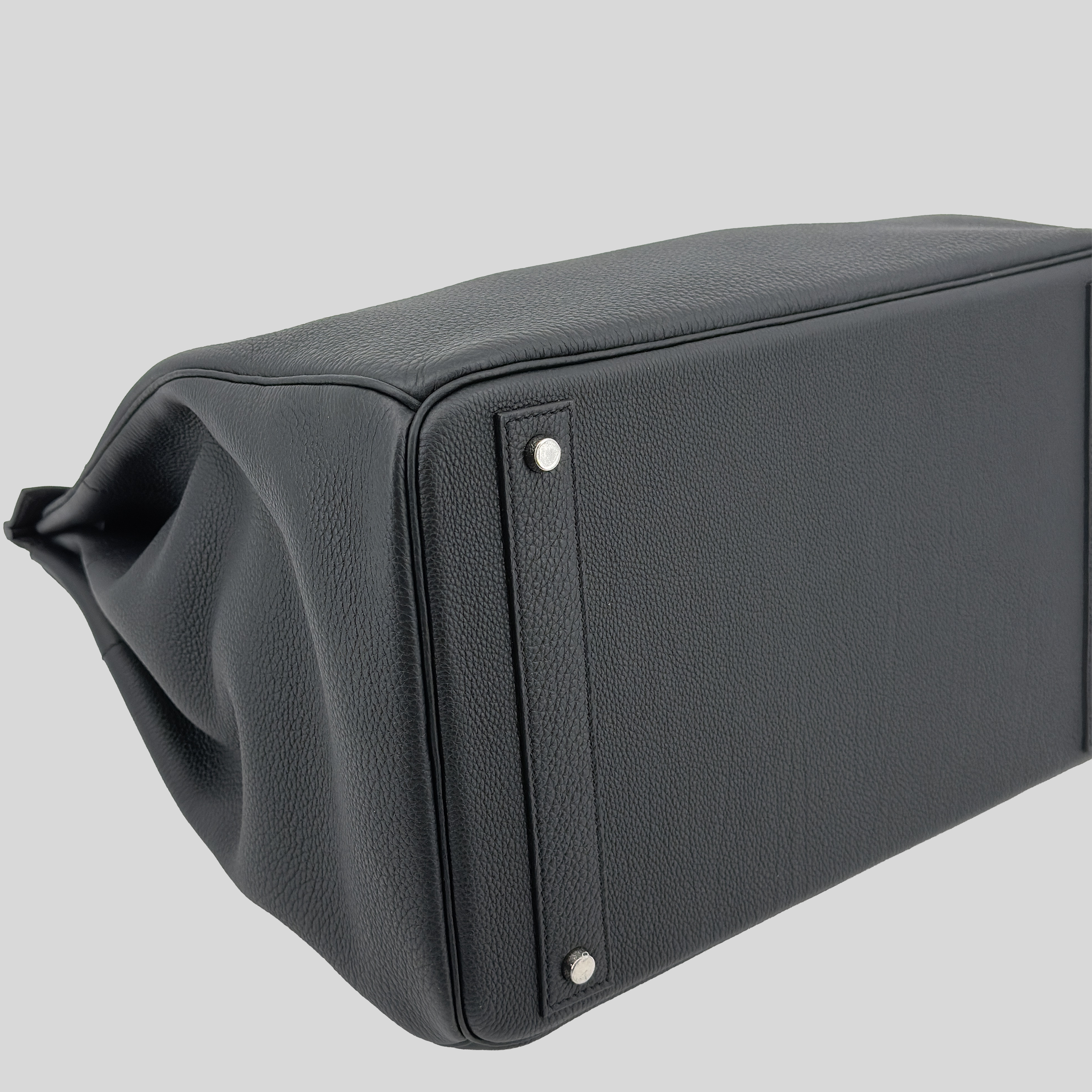 Hermès HAC 40 Black Togo Palladium Hardware
