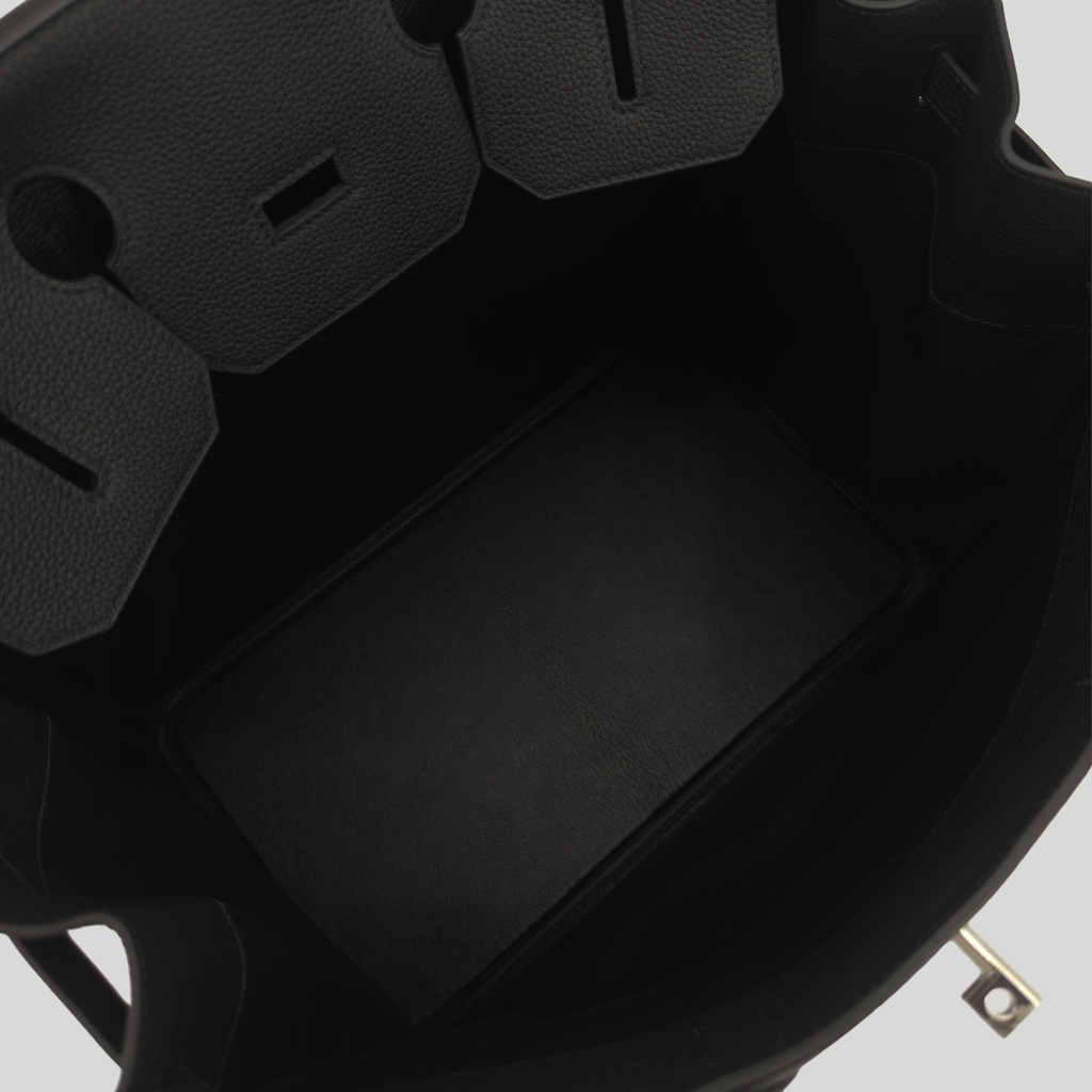 Hermès HAC 40 Black Togo Palladium Hardware