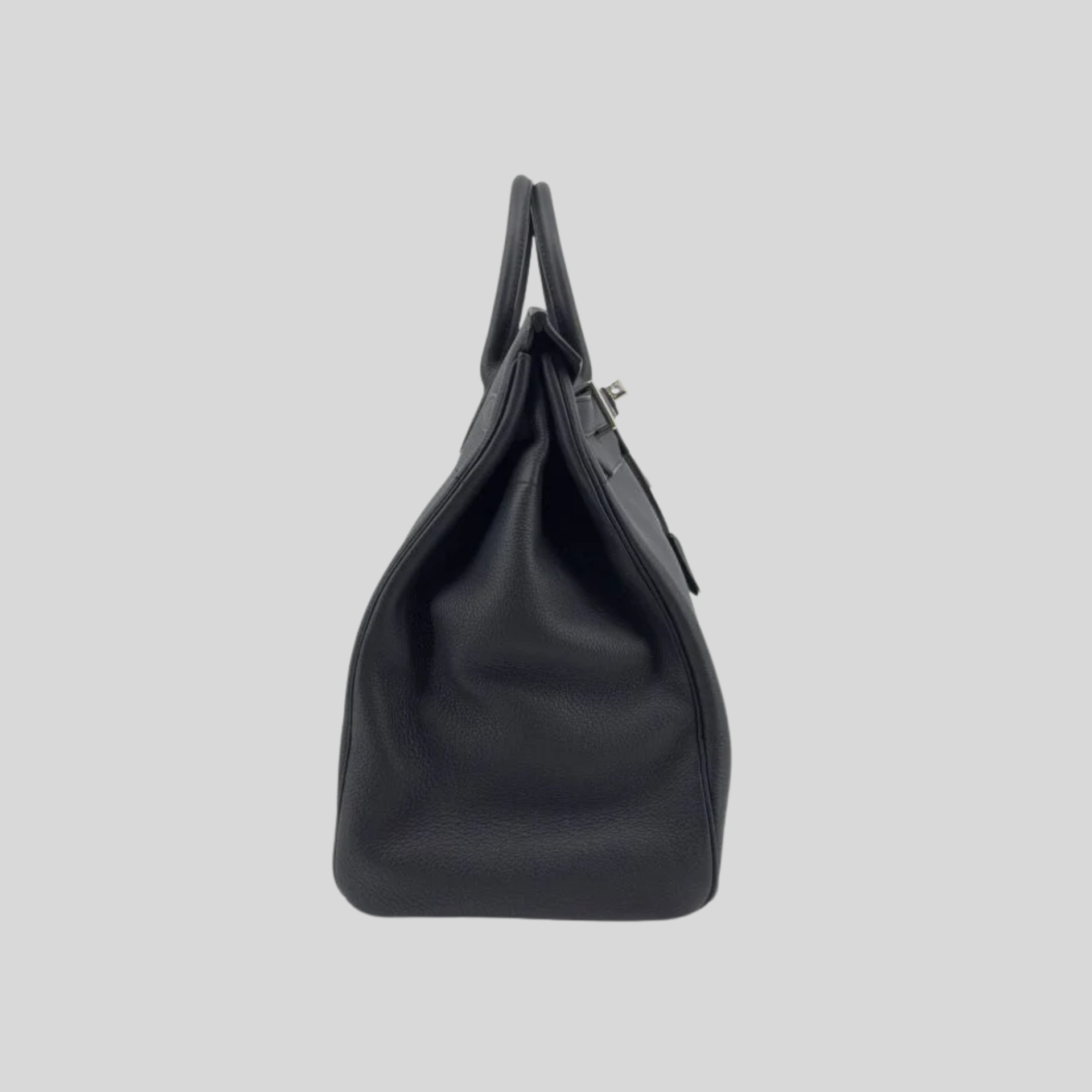 Hermès HAC 40 Black Togo Palladium Hardware