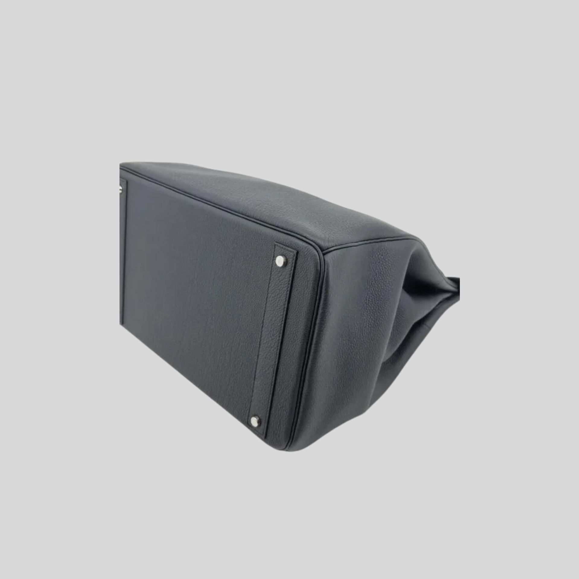 Hermès HAC 40 Black Togo Palladium Hardware