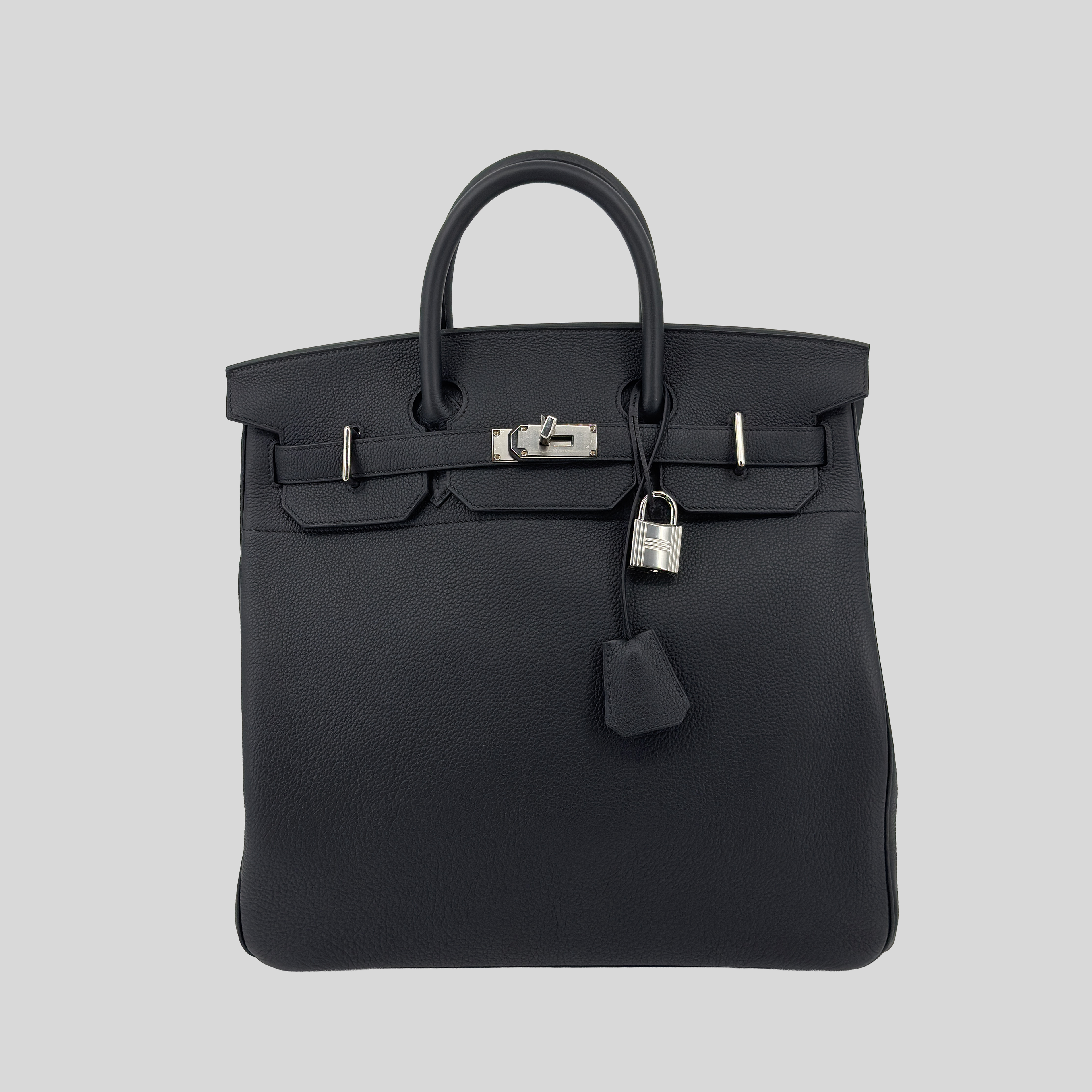 Hermès HAC 40 Black Togo Palladium Hardware