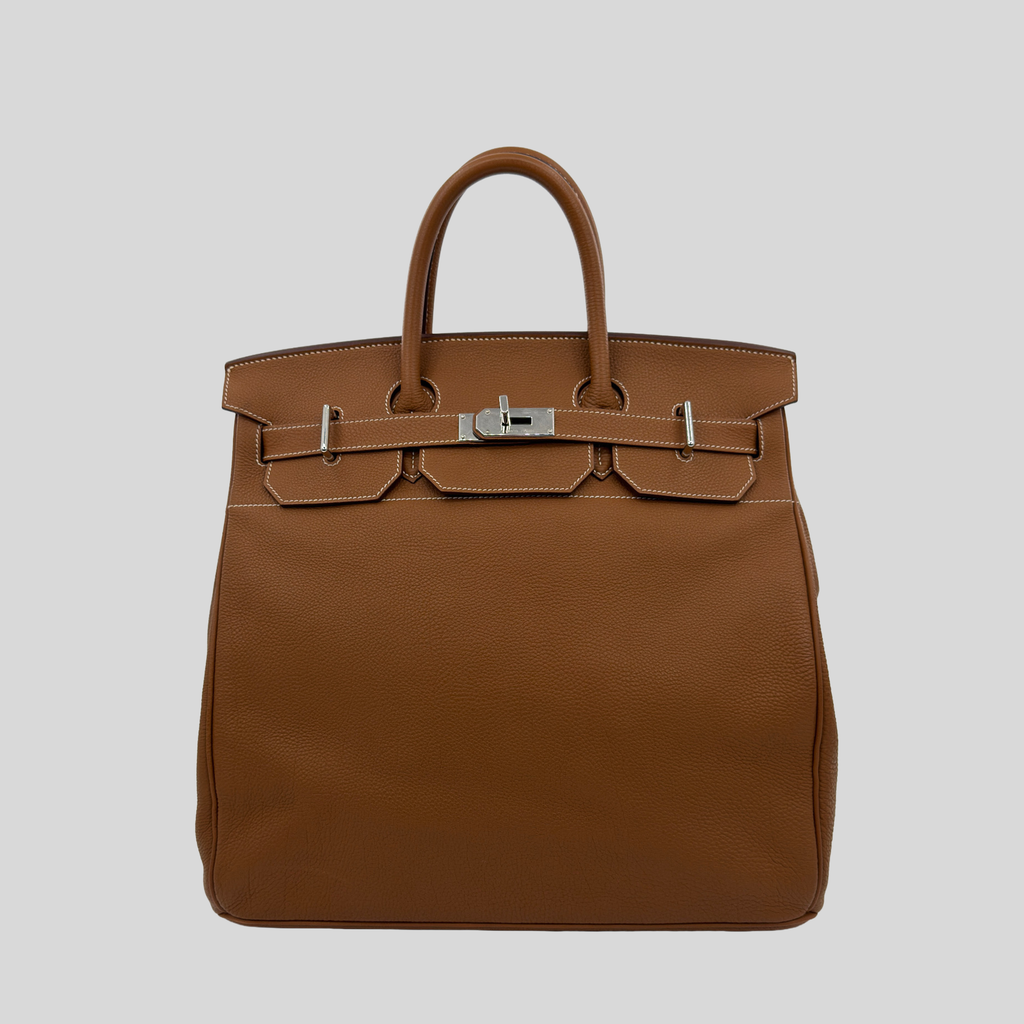 HAC 40 Gold Togo Leather Palladium Hardware