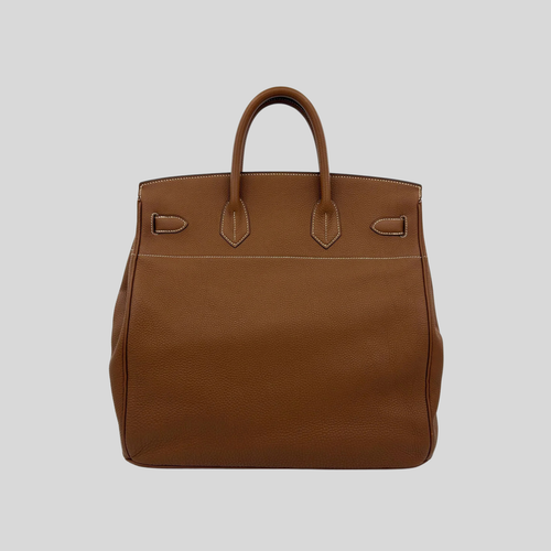 HAC 40 Gold Togo Leather Palladium Hardware