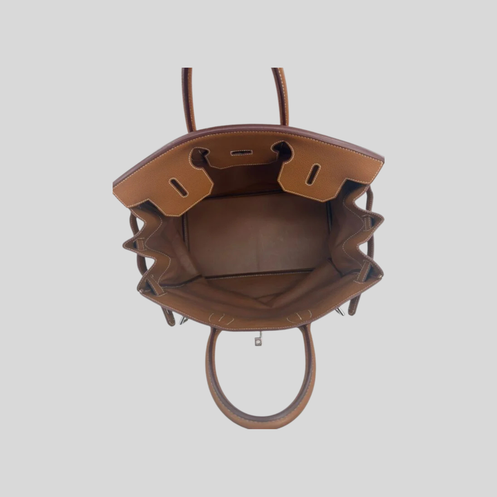 HAC 40 Gold Togo Leather Palladium Hardware