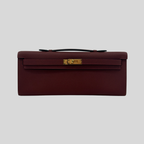 Hermès Kelly Cut Rouge H Epsom Gold Hardware (2026 G) | Randolph Goods