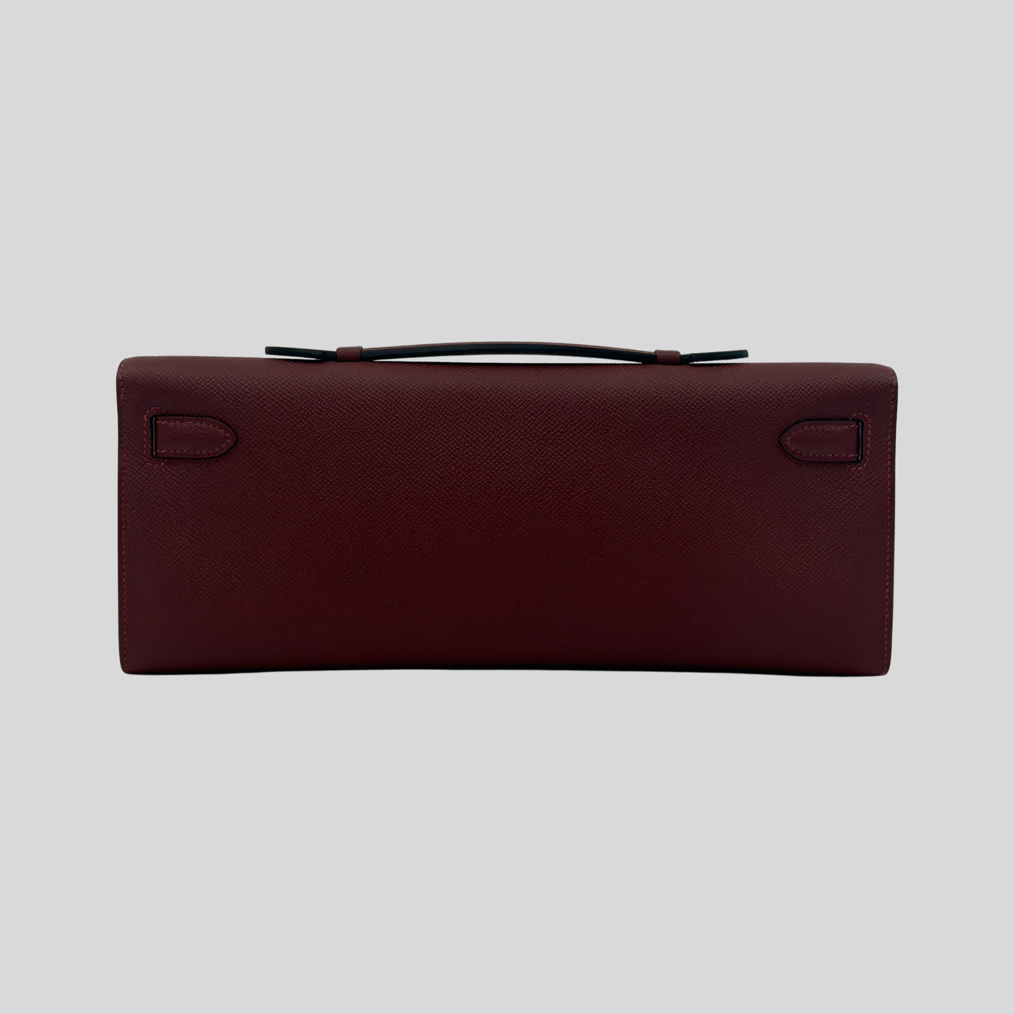 Hermès Kelly Cut Rouge H Epsom Gold Hardware (2026 G) | Randolph Goods