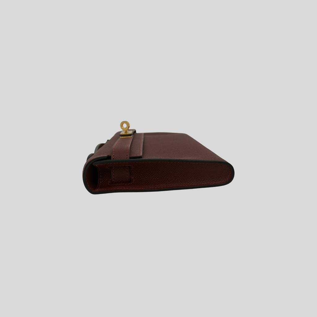 Hermès Kelly Cut Rouge H Epsom Gold Hardware (2026 G) | Randolph Goods