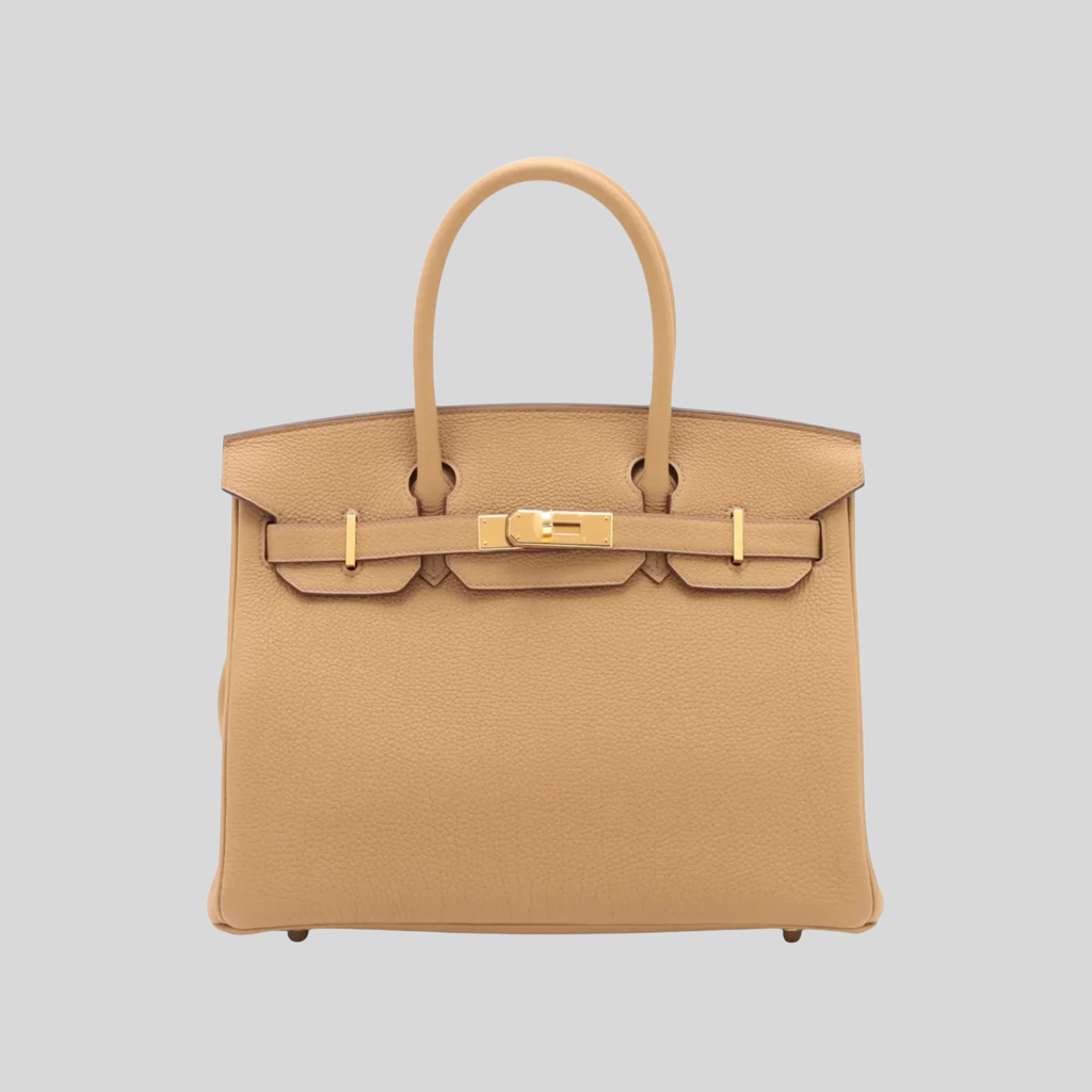 Hermès Birkin 30 Biscuit Togo Leather Gold Hardware