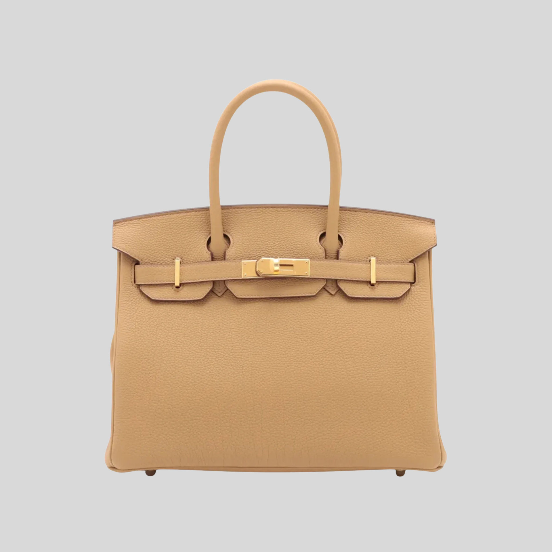 Hermès Birkin 30 Biscuit Togo Leather Gold Hardware