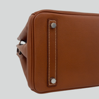 Hermès Birkin 30 Fauve Barenia Faubourg Palladium Hardware | Randolph Goods