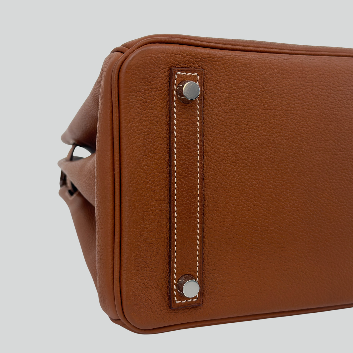 Hermès Birkin 30 Fauve Barenia Faubourg Palladium Hardware | Randolph Goods