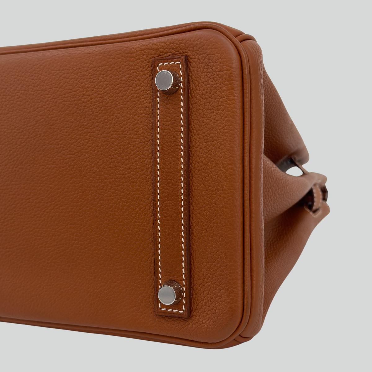 Hermès Birkin 30 Fauve Barenia Faubourg Palladium Hardware | Randolph Goods