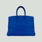 Hermès Birkin 35 Bleu Hydra Togo Palladium Hardware