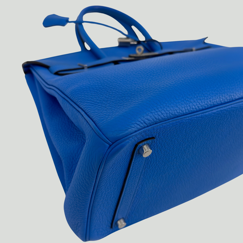 Hermès Birkin 35 Bleu Hydra Togo Palladium Hardware