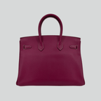 Hermès Birkin 35 Candy Collection Verso Tosca/Rose Tyrien Interior Epsom Palladium Hardware