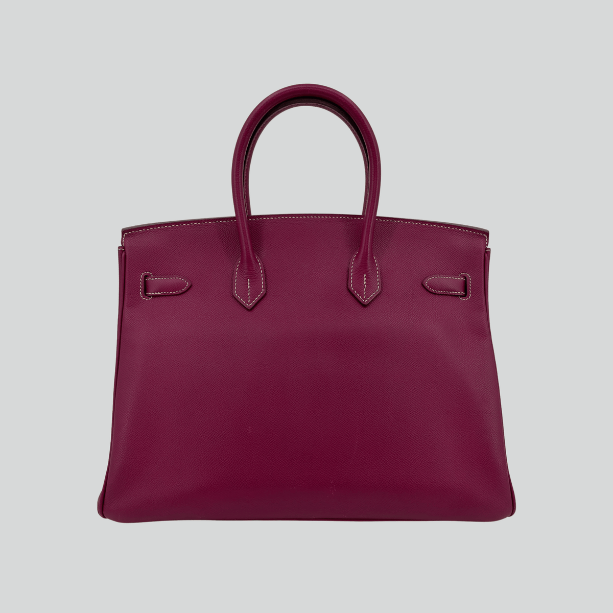 Hermès Birkin 35 Candy Collection Verso Tosca/Rose Tyrien Interior Epsom Palladium Hardware