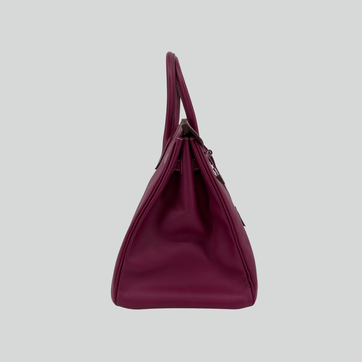 Hermès Birkin 35 Candy Collection Verso Tosca/Rose Tyrien Interior Epsom Palladium Hardware