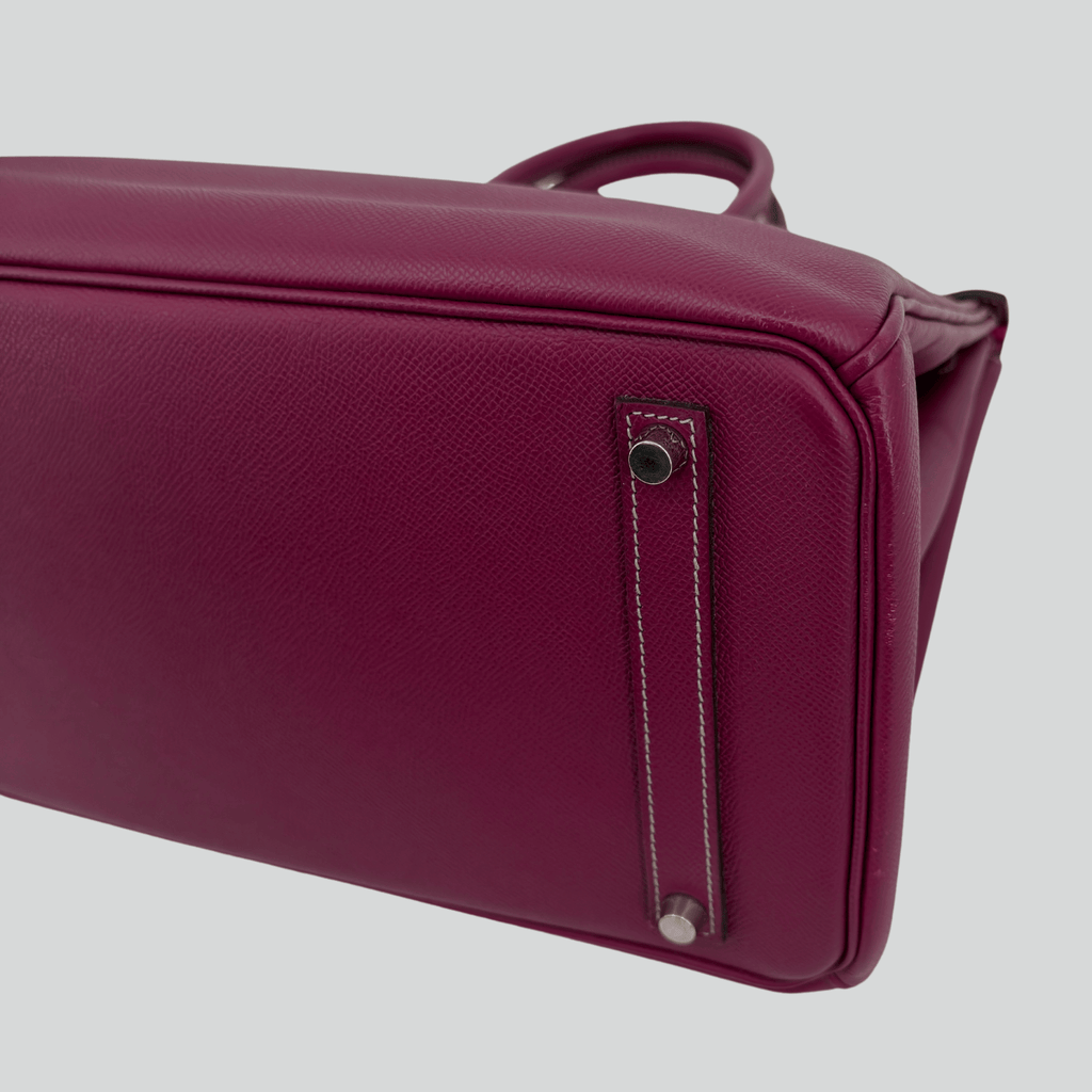 Hermès Birkin 35 Candy Collection Verso Tosca/Rose Tyrien Interior Epsom Palladium Hardware