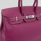 Hermès Birkin 35 Candy Collection Verso Tosca/Rose Tyrien Interior Epsom Palladium Hardware
