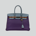 Hermès Birkin 35 Limited Edition “Arlequin” Multicolor (6 different colors) Palladium Hardware - 2012 P