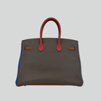 Hermès Birkin 35 Limited Edition “Arlequin” Multicolor (6 different colors) Palladium Hardware - 2013 Q | Randolph Goods