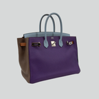 Hermès Birkin 35 Limited Edition “Arlequin” Multicolor (6 different colors) Palladium Hardware - 2012 P