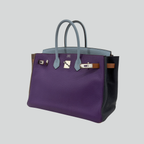 Hermès Birkin 35 Limited Edition “Arlequin” Multicolor (6 different colors) Palladium Hardware - 2012 P