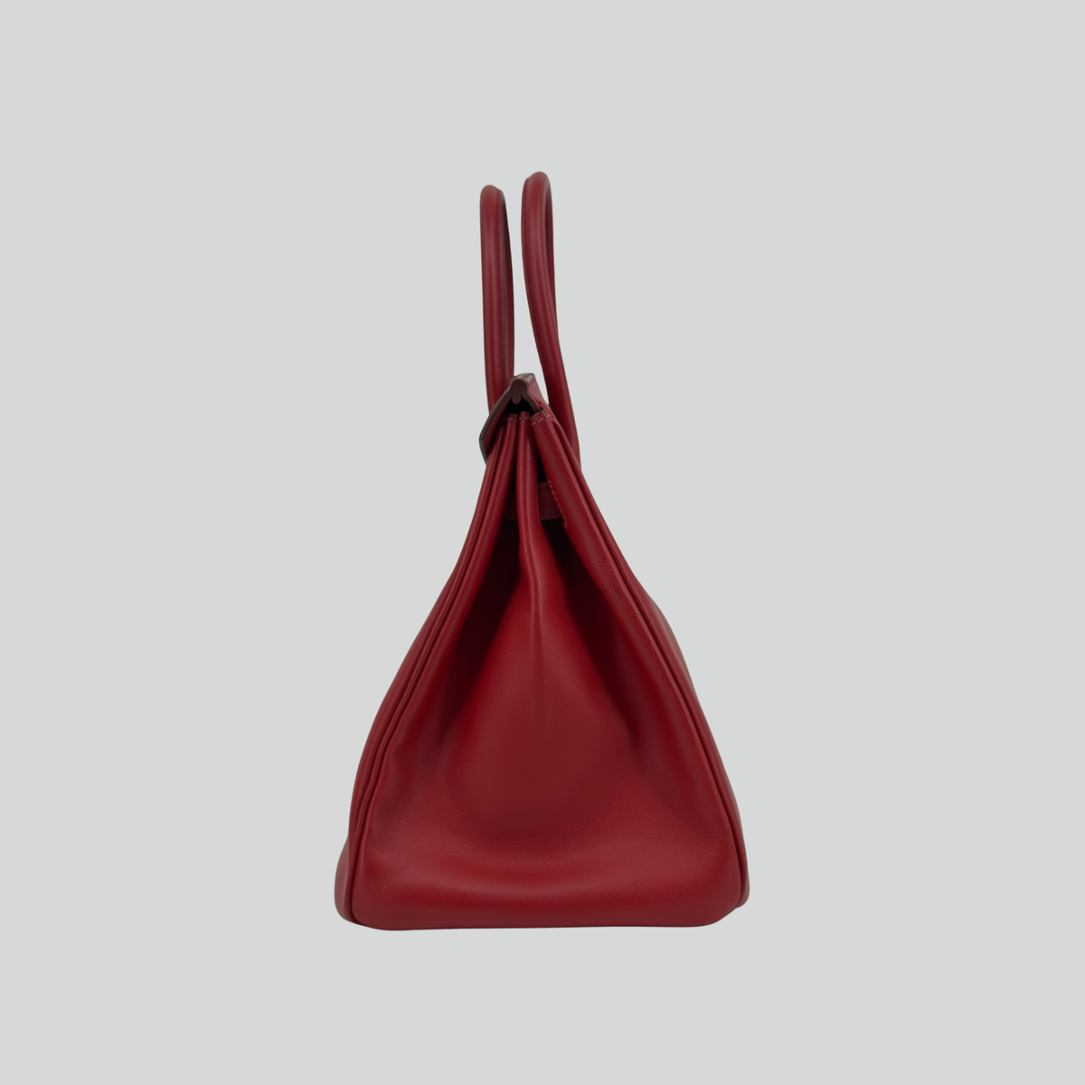 Hermès Birkin 35 Rouge Vif Epsom Palladium Hardware