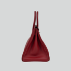 Hermès Birkin 35 Rouge Vif Epsom Palladium Hardware