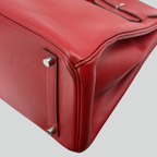 Hermès Birkin 35 Rouge Vif Epsom Palladium Hardware