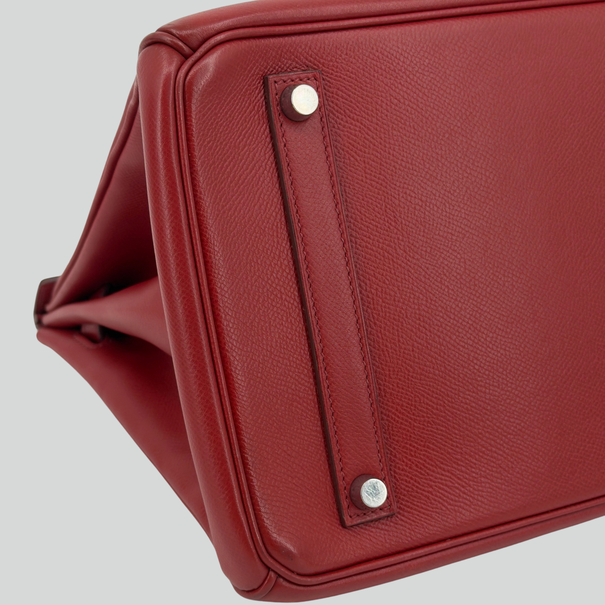 Hermès Birkin 35 Rouge Vif Epsom Palladium Hardware