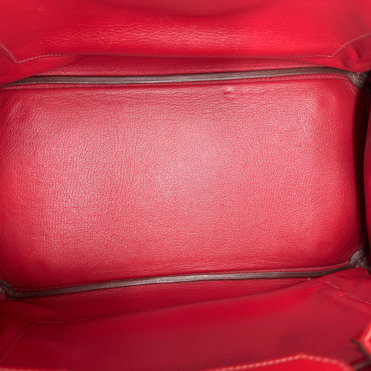 Hermès Birkin 35 Rouge Vif Epsom Palladium Hardware
