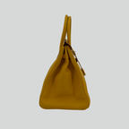 Hermès Birkin 35 Soleil Clemence Palladium Hardware | Randolph Goods