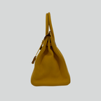 Hermès Birkin 35 Soleil Clemence Palladium Hardware | Randolph Goods