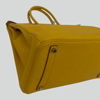 Hermès Birkin 35 Soleil Clemence Palladium Hardware | Randolph Goods