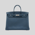 Hermès Birkin 40 Bleu De Prusse Togo Leather Palladium Hardware